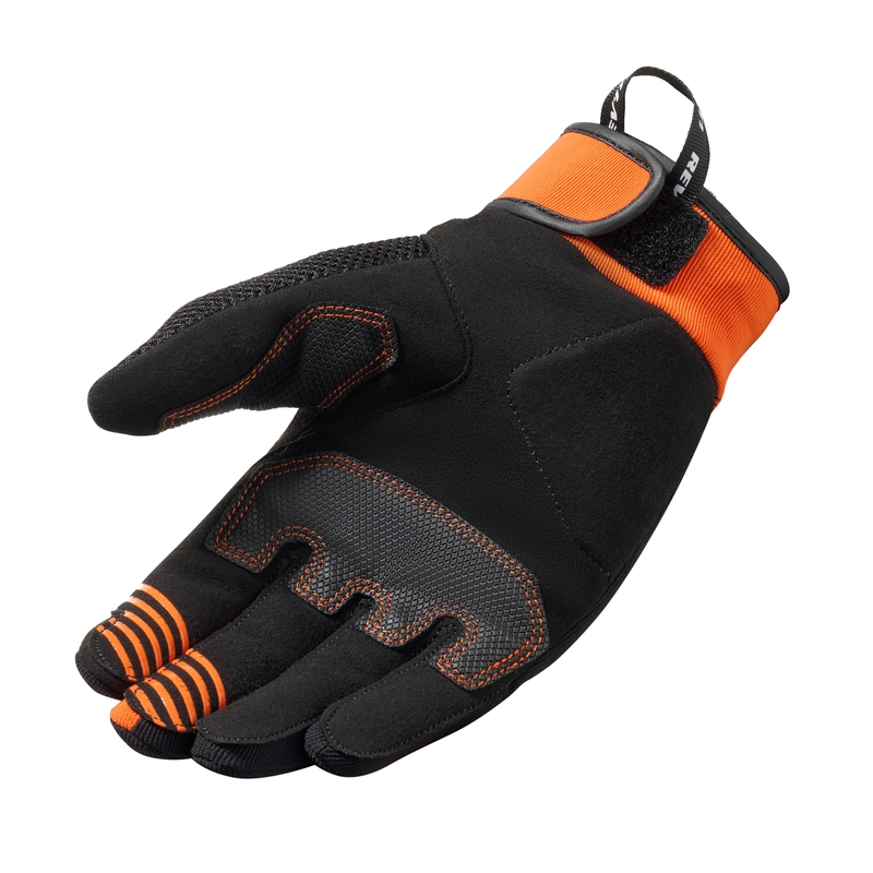 Guantes de moto Revit Endo negro-naranja