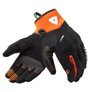 Guantes de moto Revit Endo negro-naranja