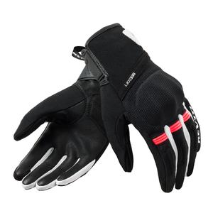 Guantes de moto Revit Mosca 2 negro y rosa para mujer