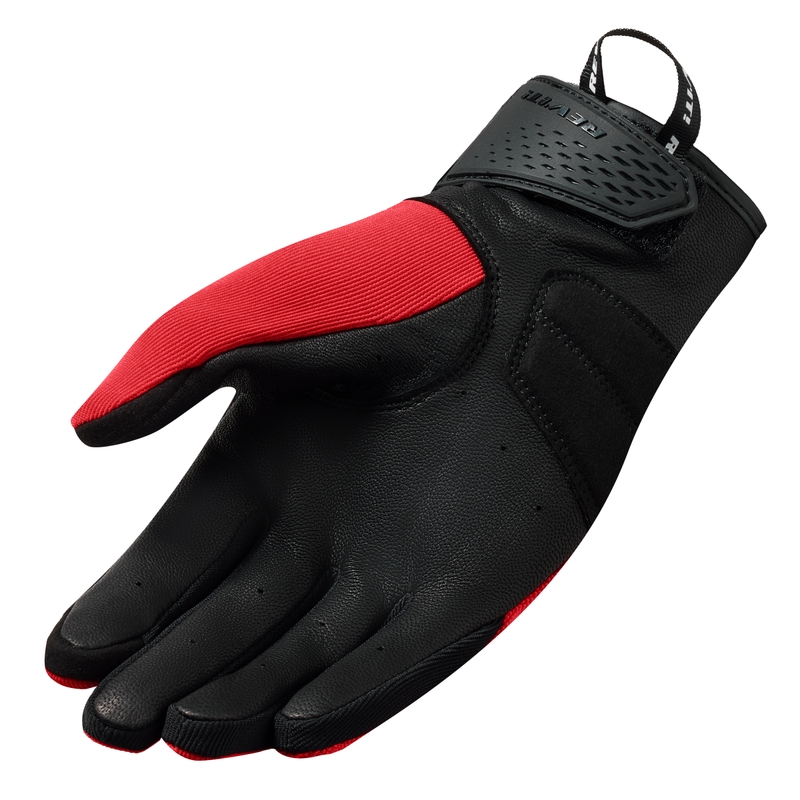 Guantes de moto Revit Mosca 2 de mujer rojos y negros
