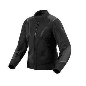 Chaqueta de moto Revit Airwave 4 para mujer, color negro