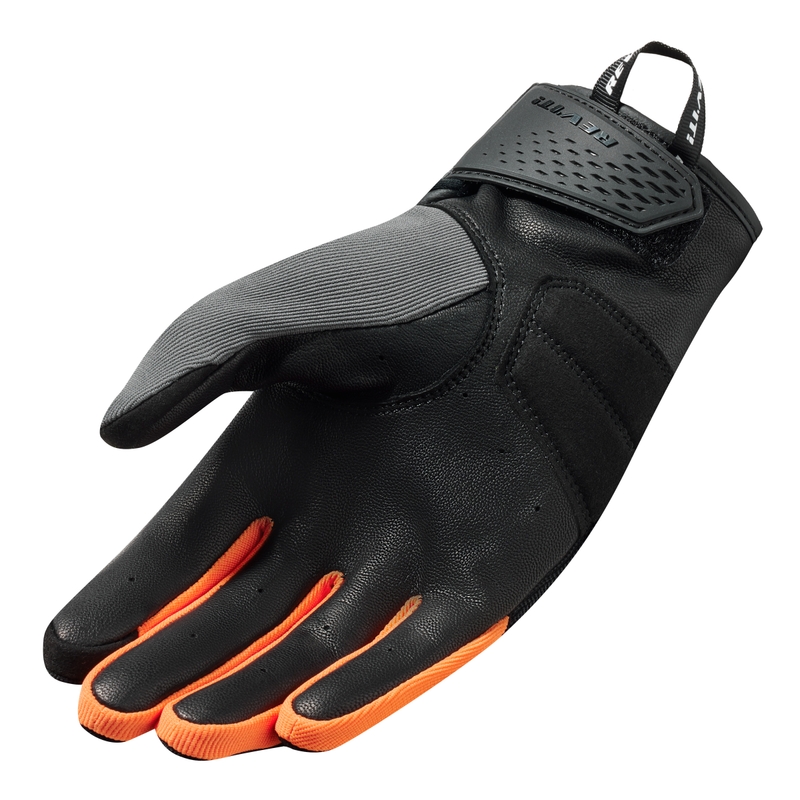 Guantes de moto Revit Mosca 2 negro-naranja
