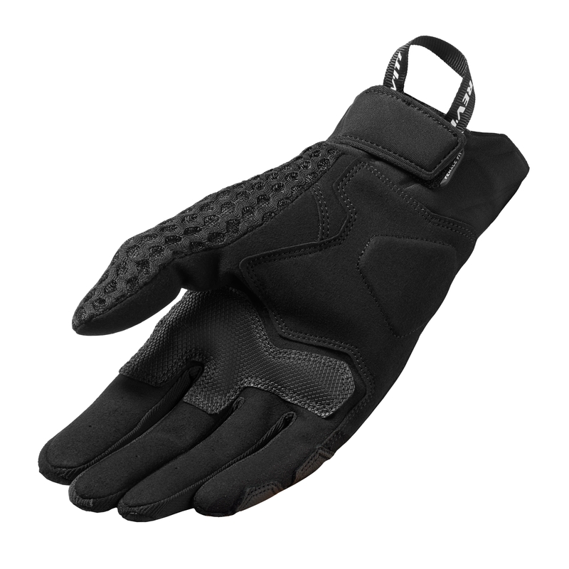 Guantes de moto Revit Veloz para mujer Negro