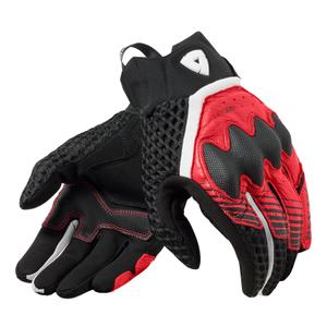 Guantes de moto Revit Veloz negro-rojo