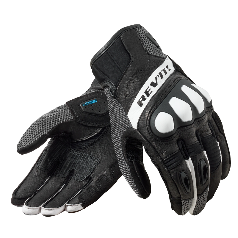 Guantes de moto Revit Ritmo negro-gris