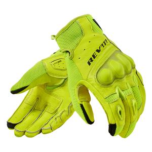 Guantes de moto Revit Ritmo amarillo fluo