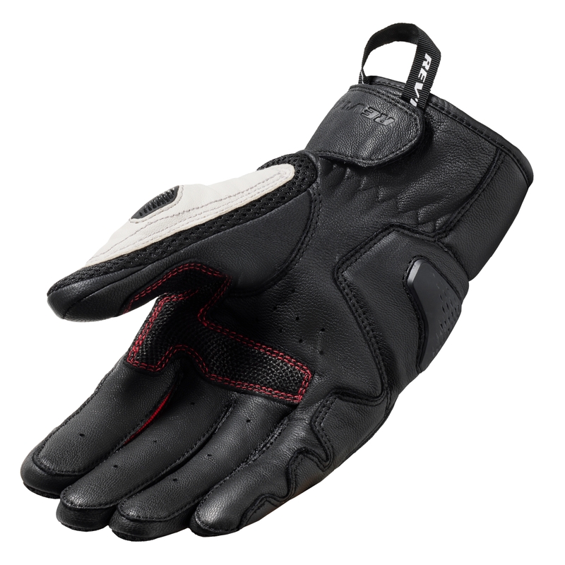Guantes de moto Revit Dirt 4 negros y rojos