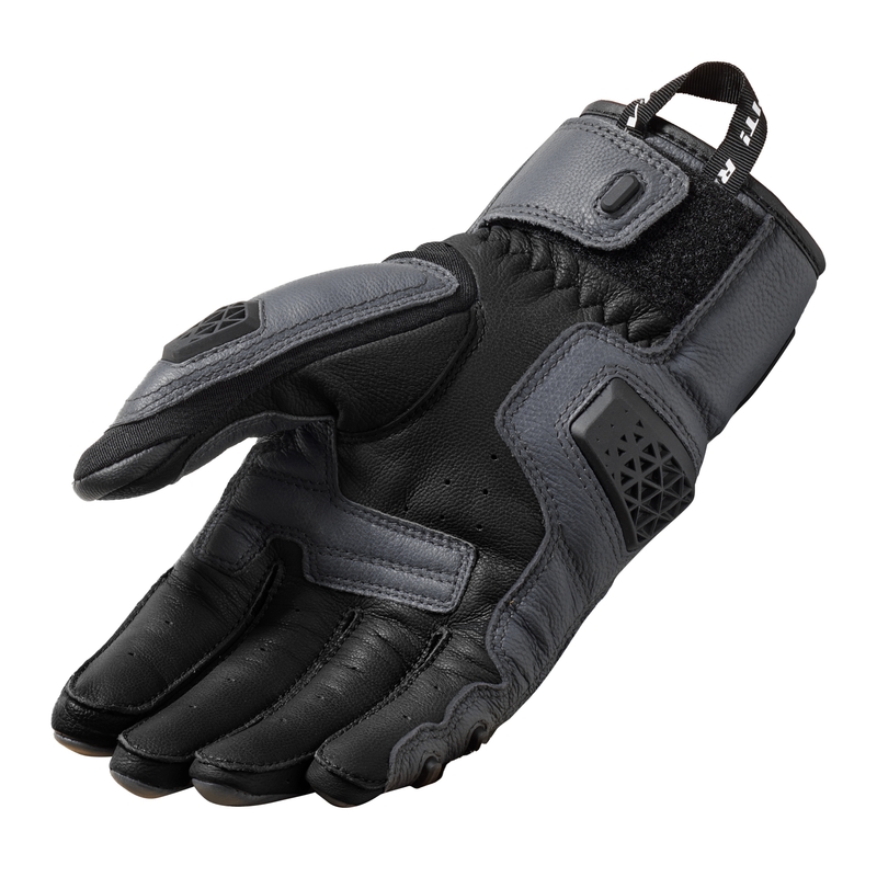 Guantes de moto Revit Sand 4 gris-negro liquidación