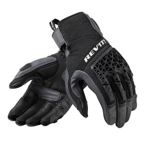 Guantes de moto Revit Sand 4 gris-negro liquidación