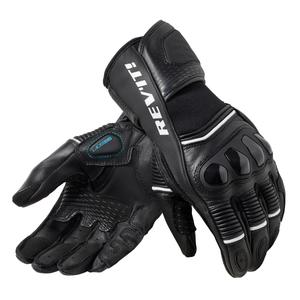 Guantes de moto Revit Xena 4 blanco y negro para mujer