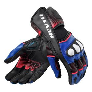 Guantes de moto Revit Xena 4 de mujer negros y azules