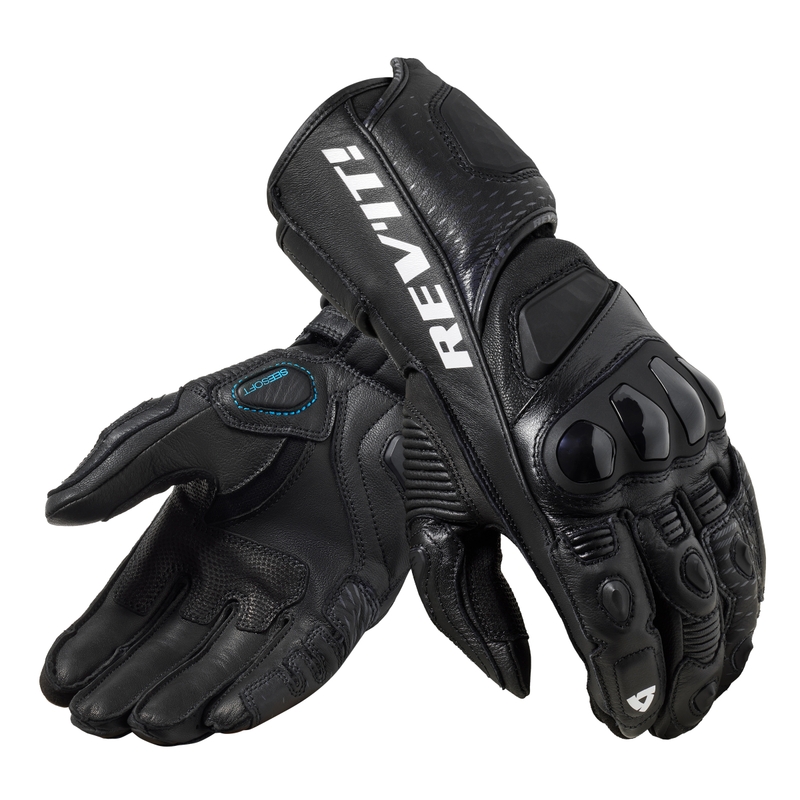 Guantes de moto Revit Control Negro