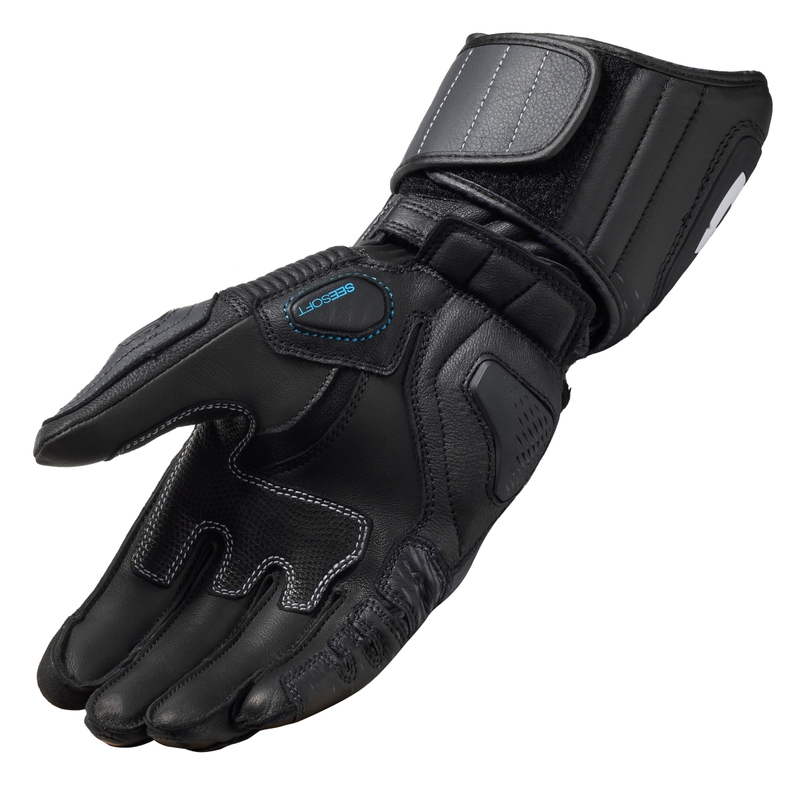 Guantes de moto Revit Control negro-antracita