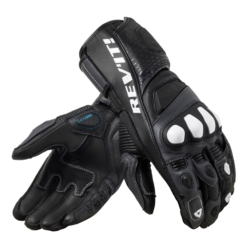 Guantes de moto Revit Control negro-antracita