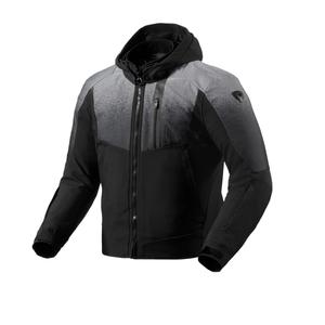 Chaqueta de moto Revit Epsilon H2O negra y gris