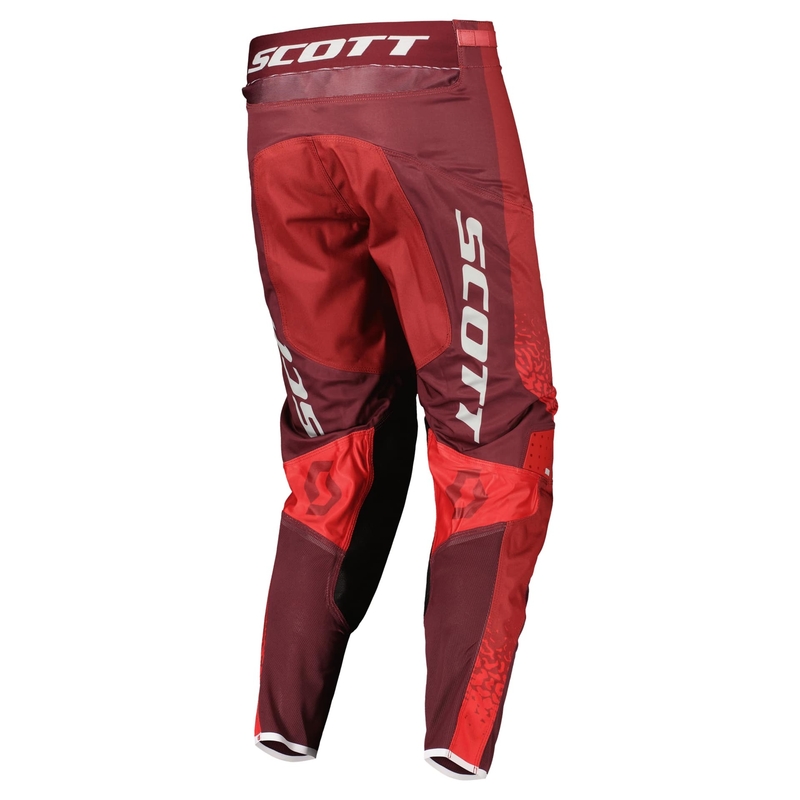 Pantalón Motocross Scott PODIUM PRO rojo-gris