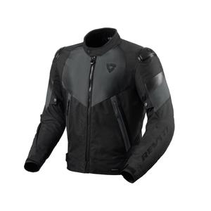 Chaqueta de moto Revit Control H2O negro-antracita