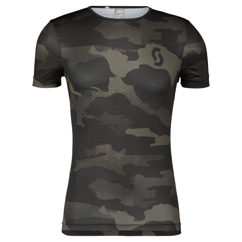 Camiseta térmica Scott UNDERWEAR CARBON negro-gris