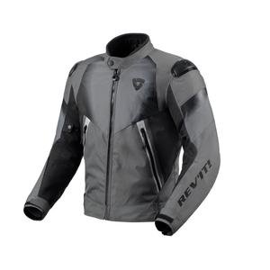Chaqueta de moto Revit Control H2O gris-negro