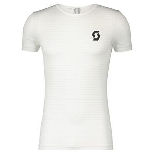 Camiseta térmica Scott UNDERWEAR CARBON blanco-negro