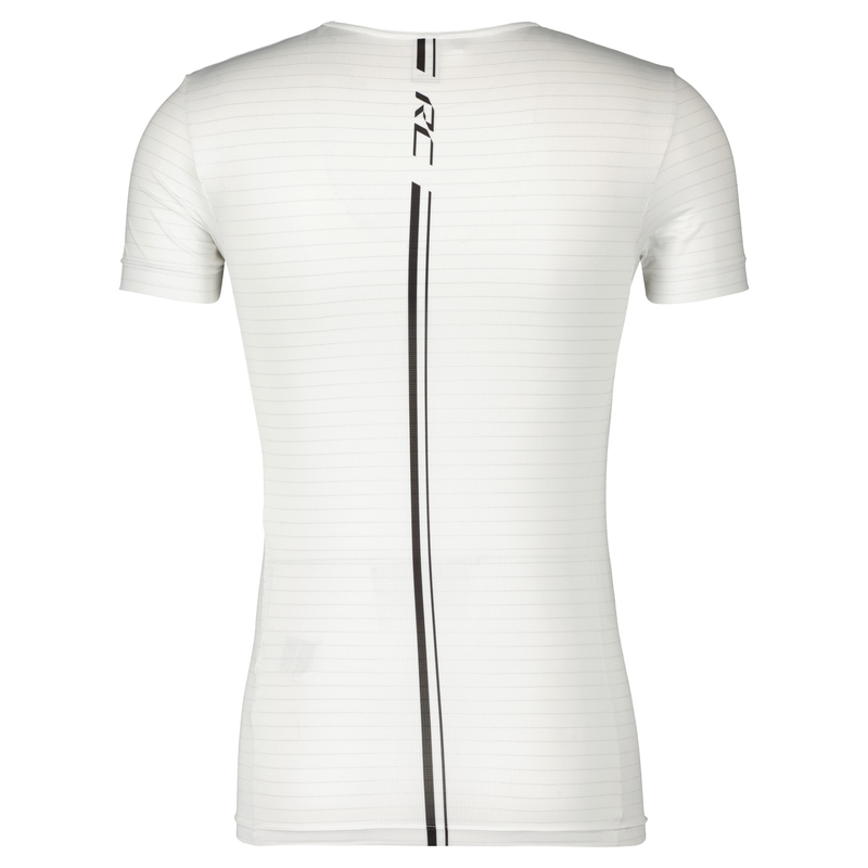 Camiseta térmica Scott UNDERWEAR CARBON blanco-negro