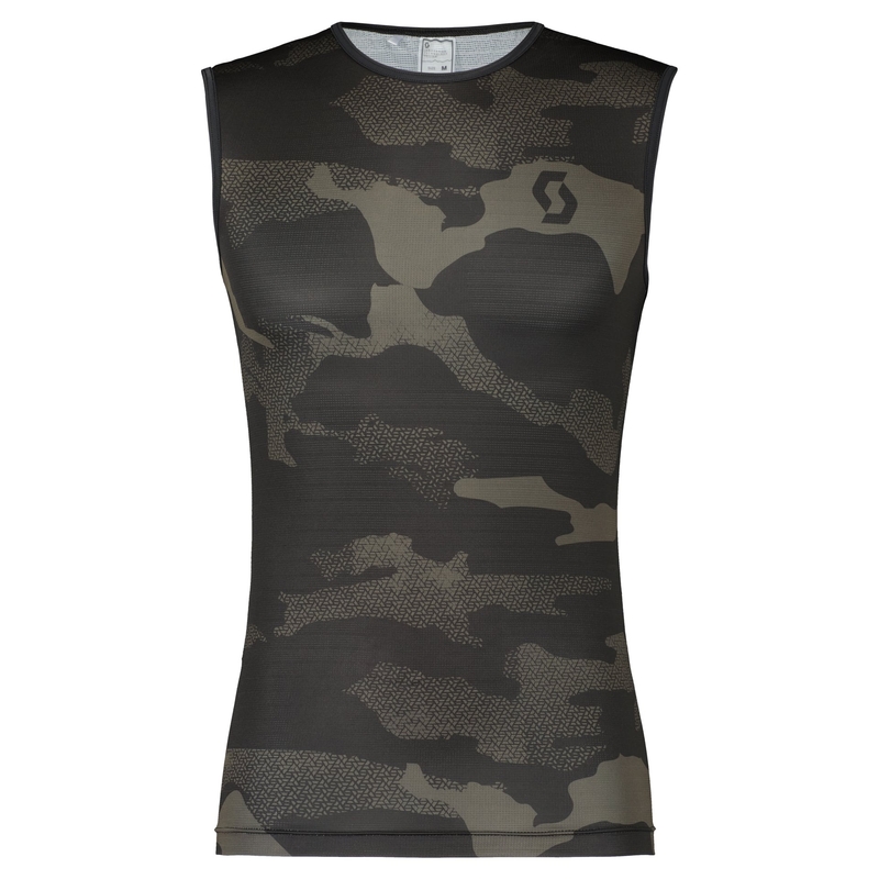 Camiseta de tirantes Scott UNDERWEAR CARBON negro-gris