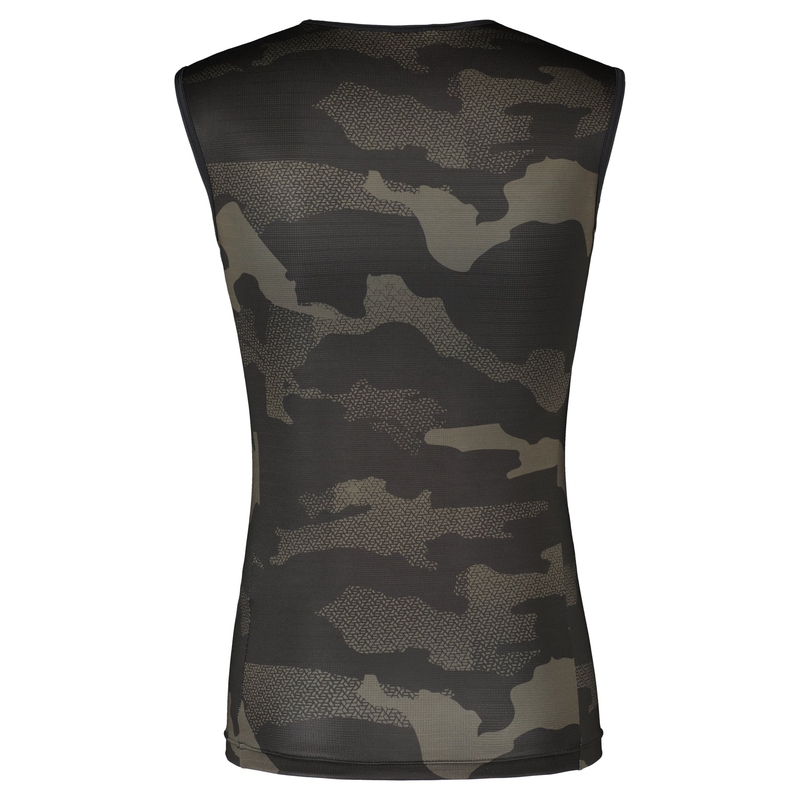 Camiseta de tirantes Scott UNDERWEAR CARBON negro-gris
