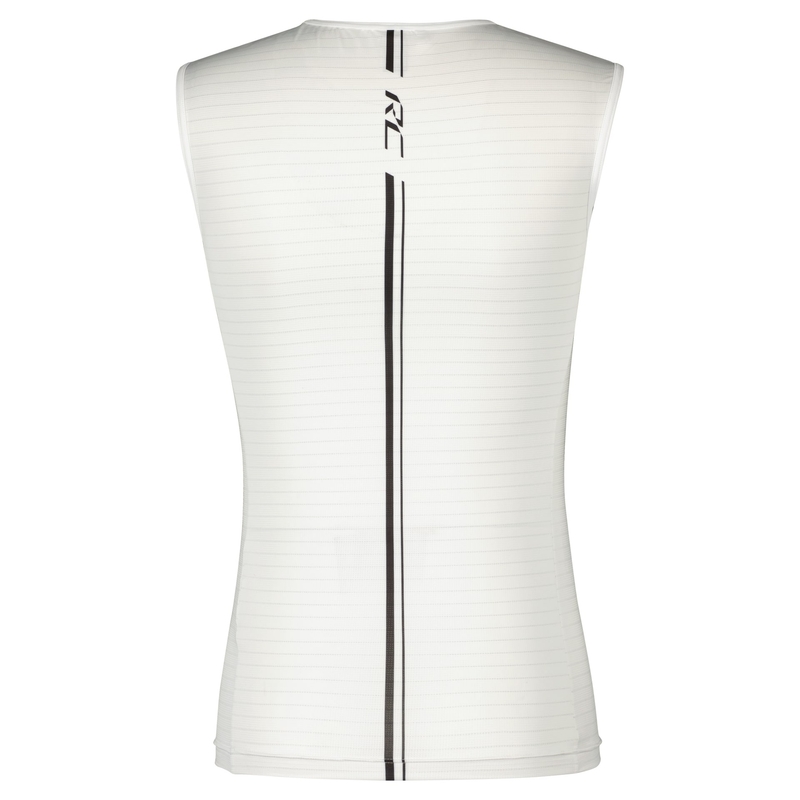 Camiseta de tirantes Scott UNDERWEAR CARBON blanco-negro