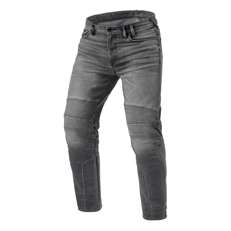 Vaqueros de moto acortados Revit Moto 2 TF gris