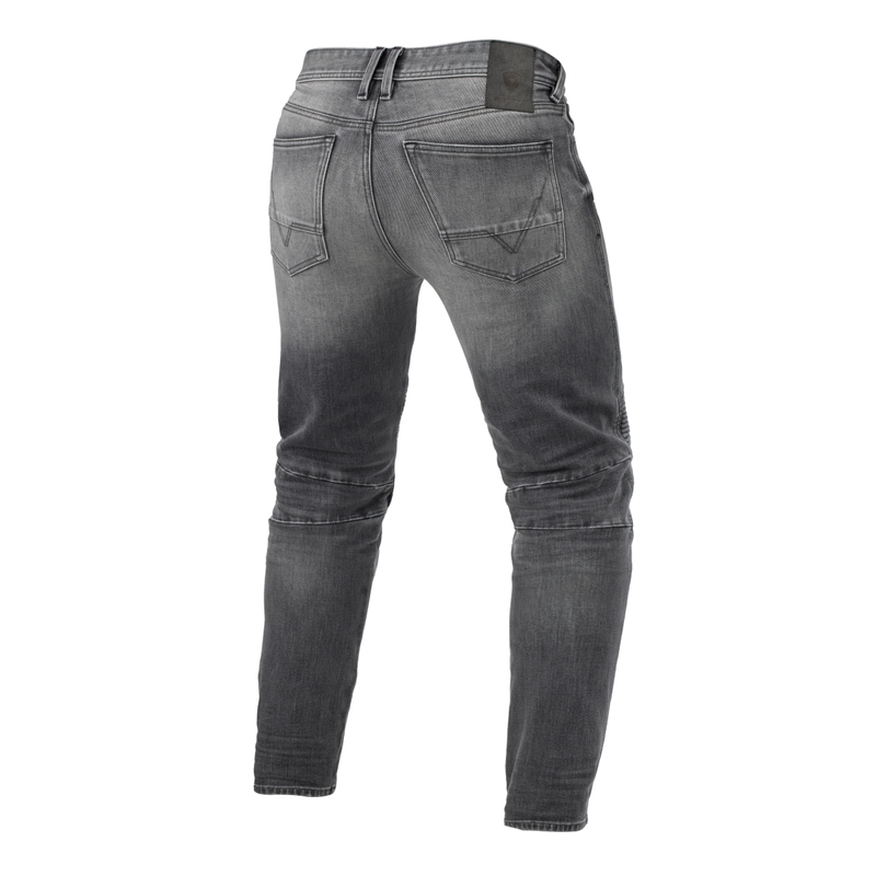 Vaqueros de moto acortados Revit Moto 2 TF gris