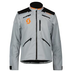Chaqueta de moto Scott X-PLORE gris-naranja