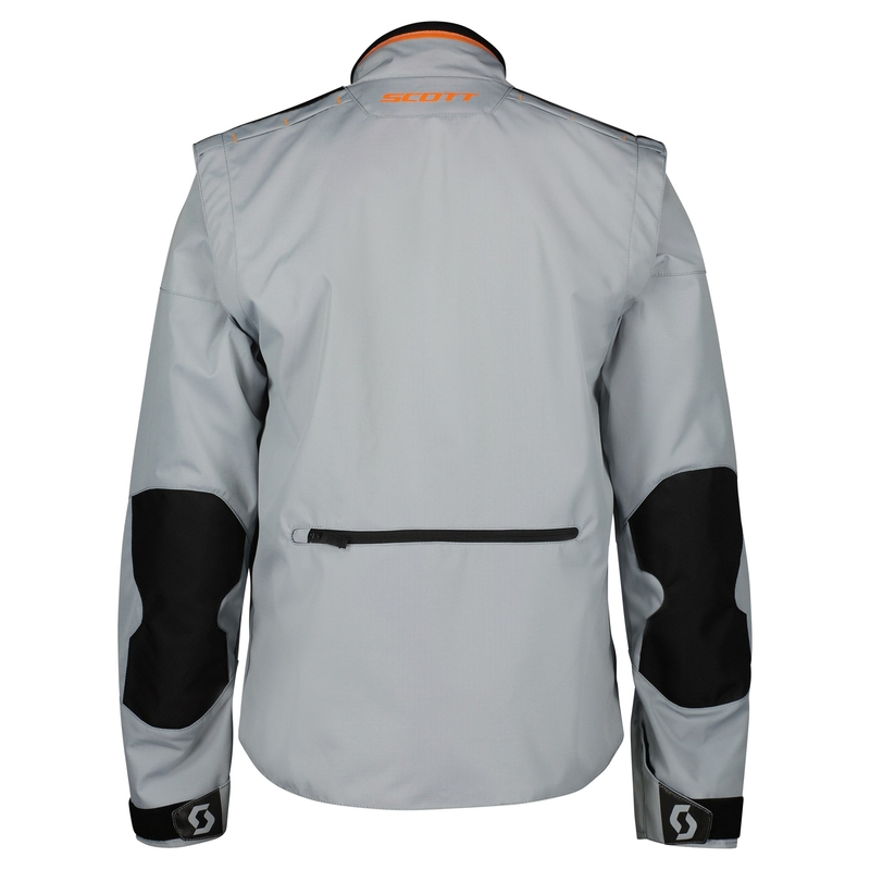 Chaqueta de moto Scott X-PLORE gris-naranja
