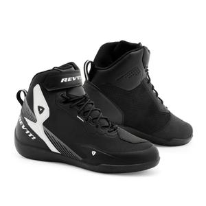 Botas de moto Revit G-Force 2 H2O blancas y negras