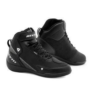 Botas de moto Revit G-Force H2O para mujer en blanco y negro