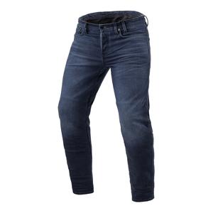 Vaqueros cortos de moto Revit Micah TF lavados azul oscuro