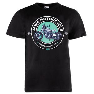 Camiseta JAWA Motorcycle negro-verde
