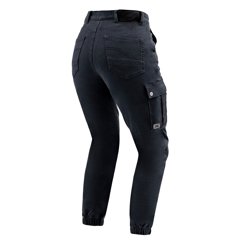 Pantalón vaquero negro Ozone Jane JF para mujer