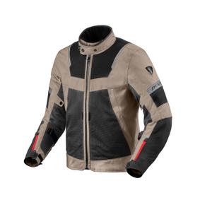 Chaqueta de moto Revit Tornado 4 H2O arena-negro
