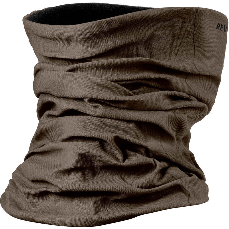 Revit Finish neckwarmer negro-caqui
