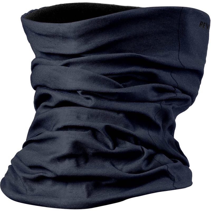 Revit Finish neckwarmer negro y azul