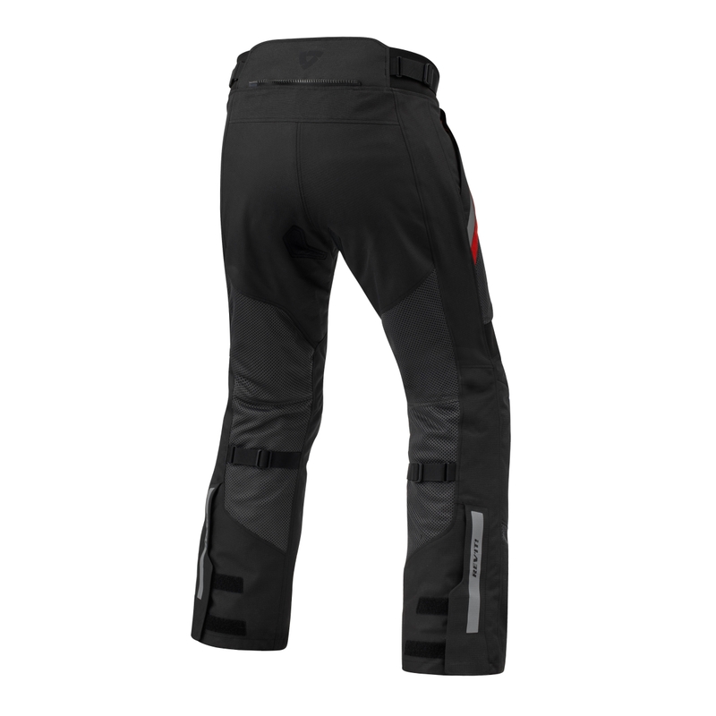 Pantalón de moto Revit Tornado 4 H2O negro