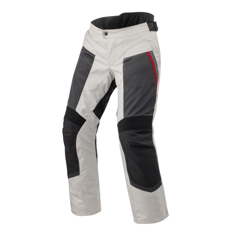 Pantalón de moto Revit Tornado 4 H2O plata-negro