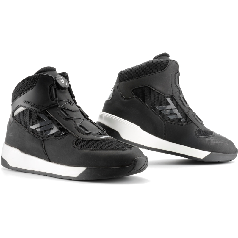 Botas de moto SEVENTY DEGREES SD-BC10 negro-gris liquidación