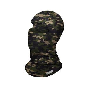 Capucha de moto nanosilver® verde camuflaje