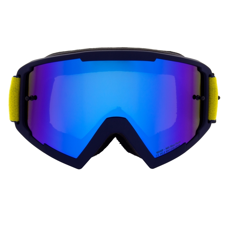 Gafas de motocross Red Bull Spect WHIP azul con lente azul