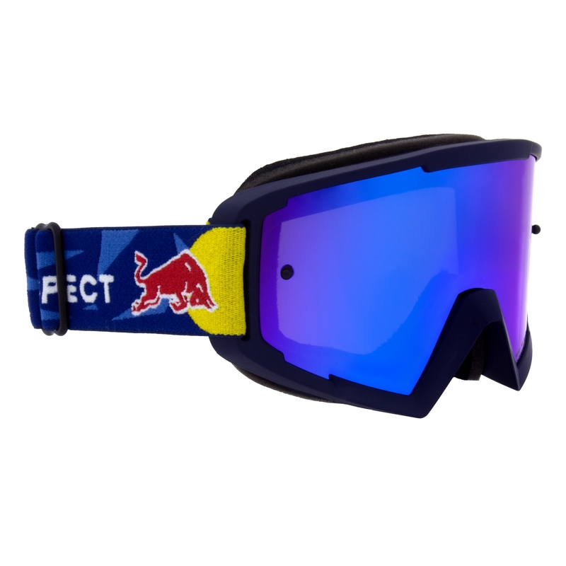 Gafas de motocross Red Bull Spect WHIP azul con lente azul