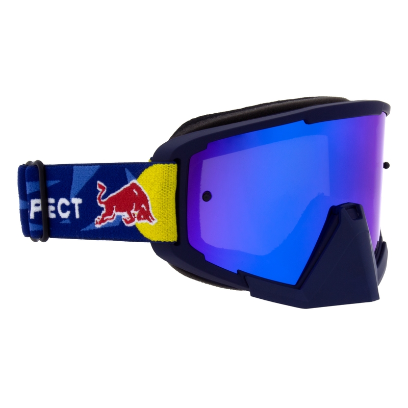Gafas de motocross Red Bull Spect WHIP azul con lente azul