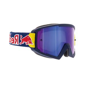 Gafas de motocross Red Bull Spect WHIP azul oscuro con lente azul