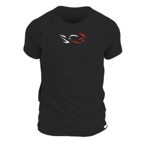 Camiseta de hombre nanosilver® RIDE negra
