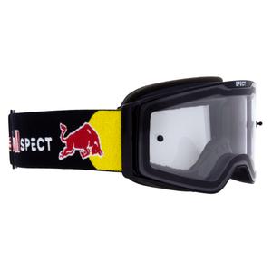 Gafas de motocross Red Bull Spect TORP negras con lente transparente